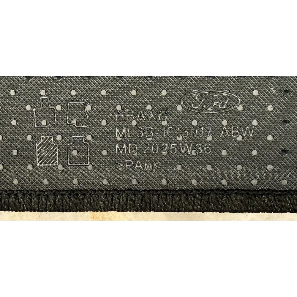 Ford F150‎ OEM Carpet Floor Mats 2021-2025 SuperCrew Black 4PC ML3B-1613087-ABW